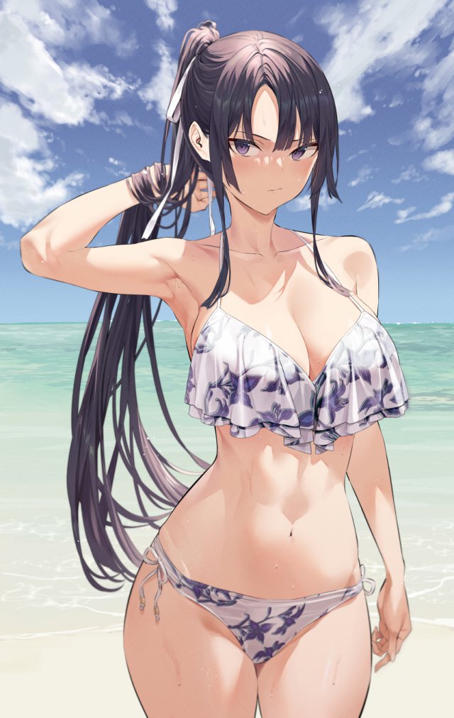【二次】水着女子画像　その５４